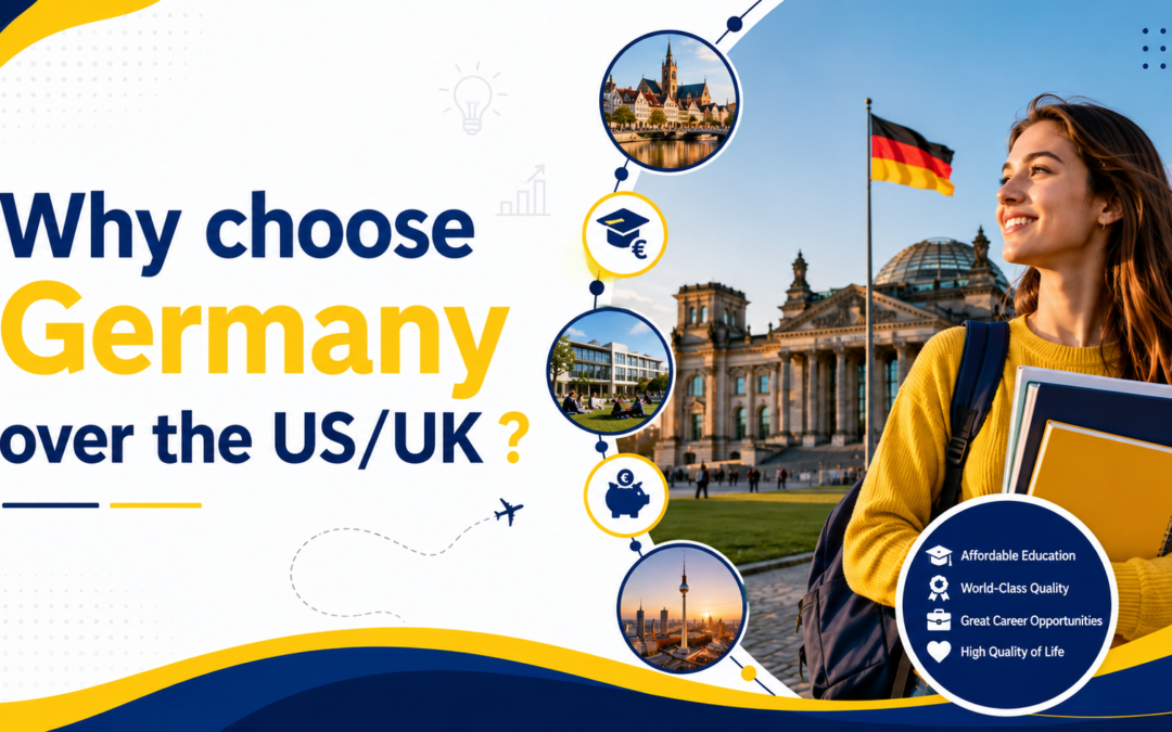 Why choose Germany over the US/UK ?